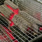 2025年8月 BBQ 夏でも涼しく炭火BBQを楽しめました