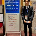 MNC2025 学会サイン前にて